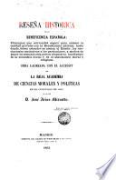 Reseña histórica de la beneficencia española