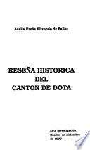 Reseña histórica del Cantón de Dota
