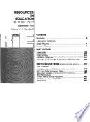 Resources in Education