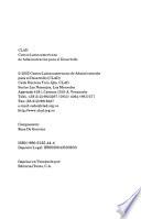 Responsabilización y evaluación de la gestión pública