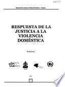 Respuesta de la justicia a la violencia doméstica, Honduras