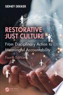 Restorative Just Culture