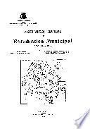 Resumen anual de estadística municipal