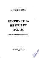 Resumen de la historia de Bolivia