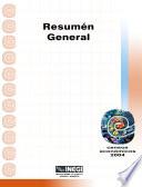 Resumen general. Censos Económicos 2004