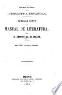 Resúmen histórico de la literatura española