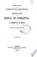 Resumen histórico de la literatura española