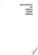 Resumenes de libros sobre libros