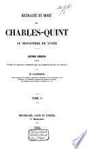 Retraite et mort de Charles-Quint au monastère de Yuste