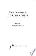 Retratos y autorretratos de Francisco Ayala