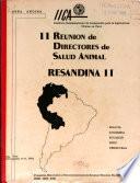 Reunion de Directores de Salud Animal