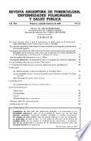 Revista argentina de tuberculosis, enfermedades pulmonares y salud pública