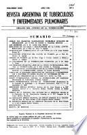 Revista Argentina de Tuberculosis Y Enfermedades Pulmonares