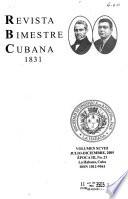 Revista bimestre Cubana