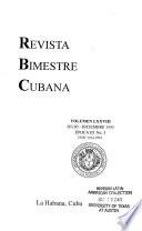 Revista bimestre cubana