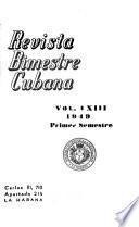 Revista bimestre cubana