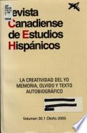 Revista Canadiense de Estudios Hispánicos