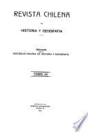 Revista chilena de historia y geografía