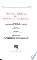 Revista chilena de historia y geografía