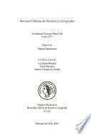 Revista chilena de historia y geografía