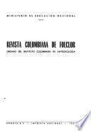 Revista colombiana de folclor