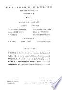 Revista colombiana de matemáticas