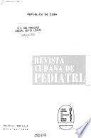 Revista cubana de pediatria