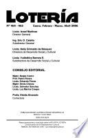 Revista cultural lotería