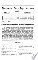 Revista de agricultura