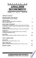 Revista de Análisis Económico
