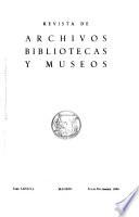 Revista de archivos, bibliotecas y museos