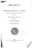 Revista de archivos, bibliotecas y museos