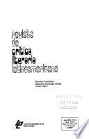 Revista de crítica literaria latinoamericana