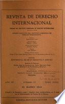 Revista de derecho internacional