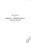 Revista de derecho, jurisprudencia y ciencias sociales