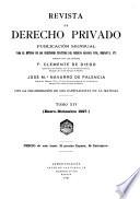 Revista de derecho privado