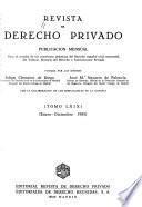 Revista de derecho privado