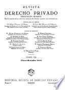 Revista de derecho privado