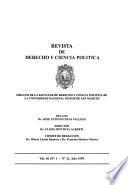 Revista de derecho y ciencias políticas