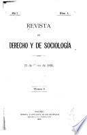 Revista de derecho y de sociología