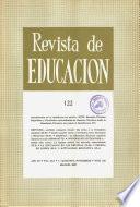 Revista de educación nº 122