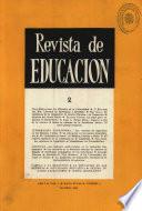 Revista de educación nº 2