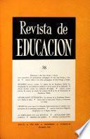 Revista de educación nº 38