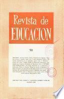 Revista de educación nº 90