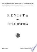 Revista de estadística 1959. Enero-Febrero. Volumen XXII, núm 1-2