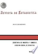 Revista de estadística 1968. Diciembre. Volumen XXXI, núm 12