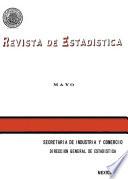 Revista de estadística 1968. Mayo. Volumen XXXI, núm 5