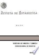 Revista de estadística 1973. Mayo. Volumen XXXVI, núm 5