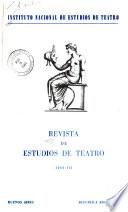 Revista de estudios de teatro