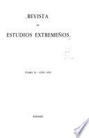 Revista de estudios extremeños